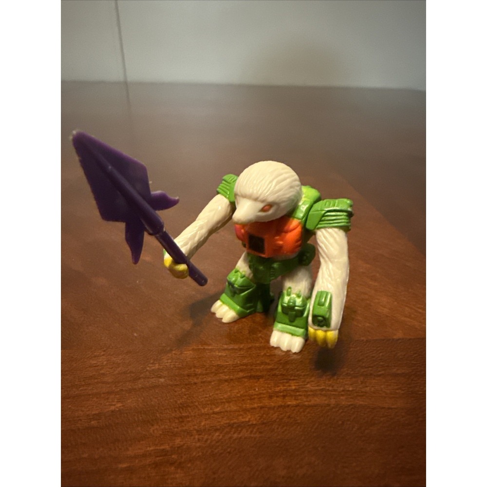 Vintage 1987 Hasbro Battle Beasts #66 Slowpoke Sloth Weapon